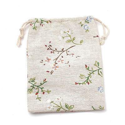Cotton Packing Pouches Drawstring Bags ABAG-S003-07A-1