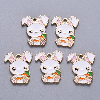 Alloy Enamel Pendants X-ENAM-S121-123-1