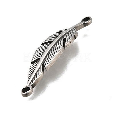 304 Stainless Steel Connector Charms STAS-L284-01AS-1