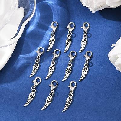 10Pcs Tibetan Style Alloy Shoe Charms HJEW-JM04169-03-1
