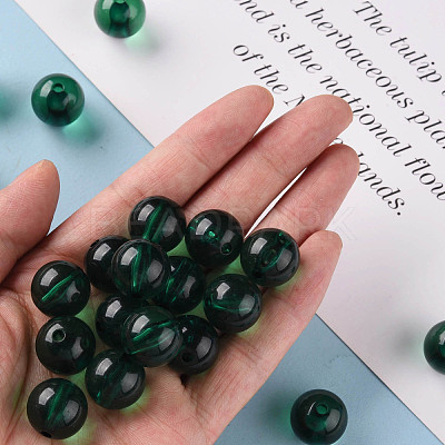 Transparent Acrylic Beads X-MACR-S370-A16mm-735-1