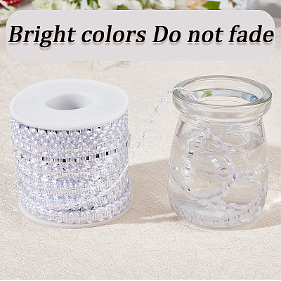 25M Metallic Yarn Lace Ribbons OCOR-GF0003-09K-1