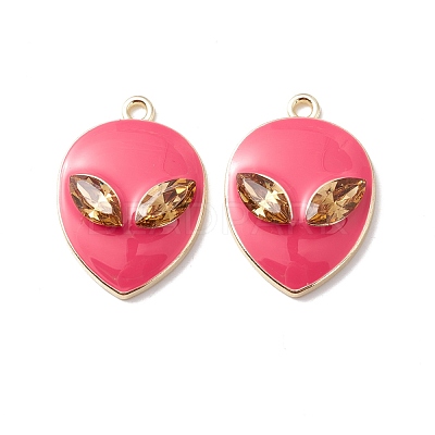 Alloy Enamel Pendants ENAM-B048-02C-1
