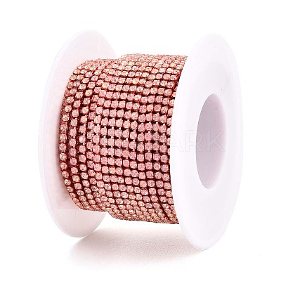 Iron Rhinestone Cup Chains CH-T006-05B-08-1
