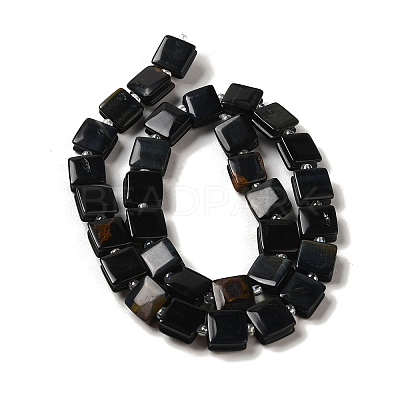 Natural Blue Tiger Eye Beads Strands G-L596-A01-C01-1