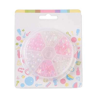 Eco-Friendly Transparent Acrylic Beads TACR-JP0001-11-1