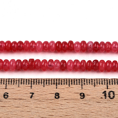 Dyed Natural White Jade Beads Strands G-T139-57A-09-1