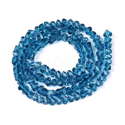 Transparent Glass Beads Strands GLAA-N018-4mm-28-1