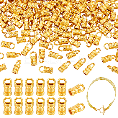 200Pcs Tibetan Style Zinc Alloy Cord End FIND-PH0028-31AG-1