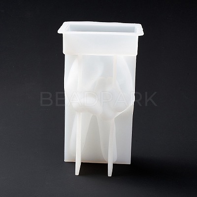 Victory Gesture Display Silicone Statue Molds DIY-I096-09-1