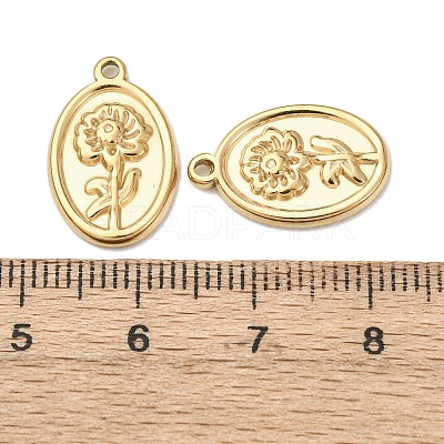 304 Stainless Steel Pendants STAS-I358-12G-09-1