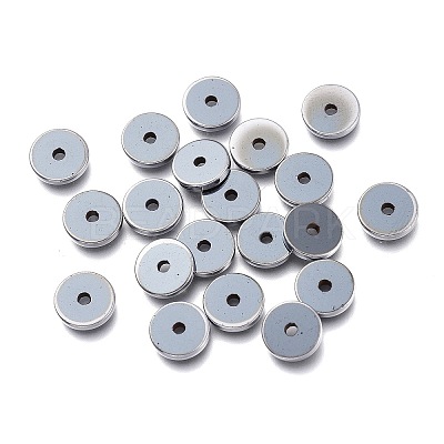 Electroplated Non-magnetic Synthetic Hematite Beads G-XCP0008-01-1