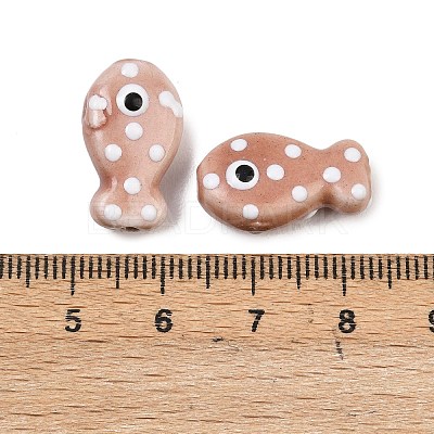 Handmade Porcelain Beads PORC-B009-03A-1