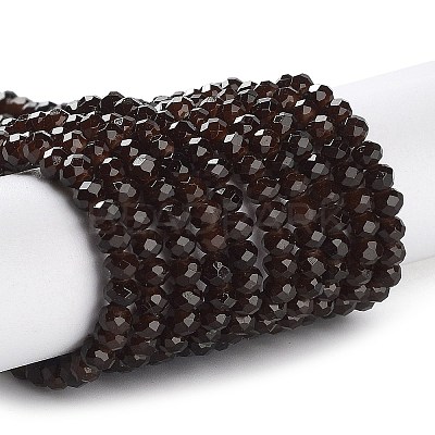 Baking Paint Imitation Jade Glass Bead Strands DGLA-A034-J4MM-A11-1