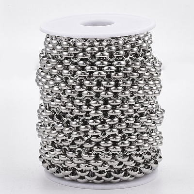 Tarnish Resistant 304 Stainless Steel Mesh Chains STAS-R100-29A-1