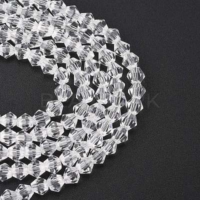 Transparent Glass Beads Strands EGLA-A039-T2mm-D13-1