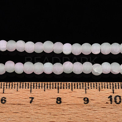 Crackle Glass Beads Strands GLAA-N009-4mm-01-1
