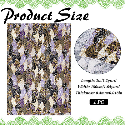 Japanese Style Cotton Fabric DIY-WH0504-889D-1