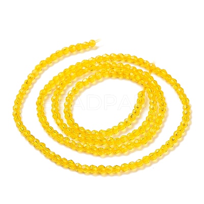 Transparent Glass Beads Strands LS-GLAA-H021-04-06-1
