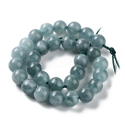 Dyed Natural Malaysia Jade Beads Strands G-G021-01A-01-1