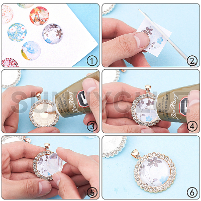 DIY Pendant Making DIY-SC0010-34A-1