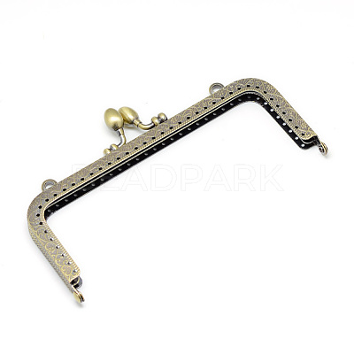 Iron Purse Frame Handle for Bag Sewing Craft Tailor Sewer X-FIND-T008-082AB-1