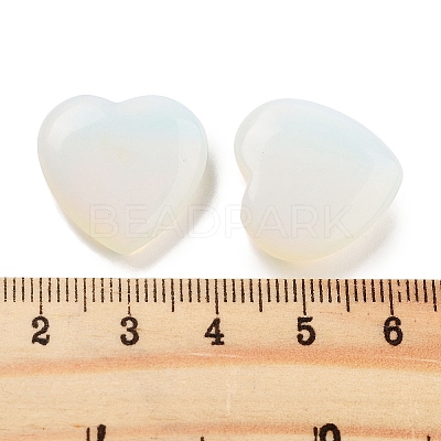 Heart Opalite Palm Stones G-C134-06A-06-1