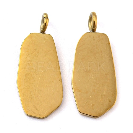 316 Surgical Stainless Steel Pendants STAS-G325-15G-1