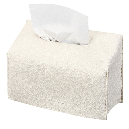 PU Leather Tissue Boxes AJEW-WH20064-35C-1