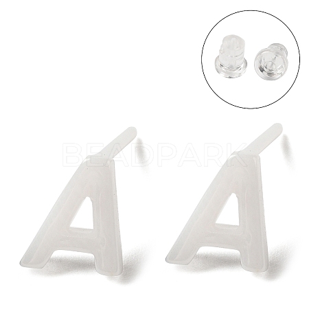 Hypoallergenic Bioceramics Zirconia Ceramic Stud Earrings EJEW-F340-04A-1
