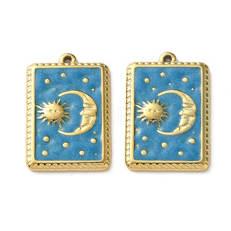 304 Stainless Steel Pendants STAS-A124-17B-G-1