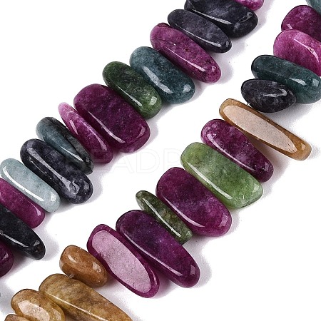 Dyed Natural Quartz Beads Strands G-Q606-24A-1