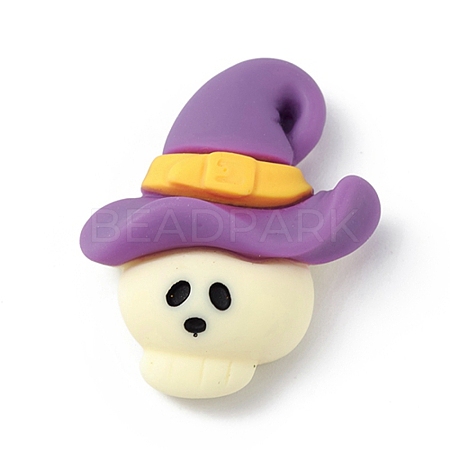 Halloween Theme Opaque Resin Cabochons LS-RESI-D066-A07-1