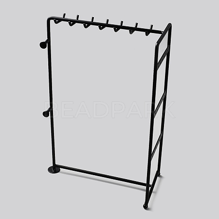 Iron Jewelry Display Stands ODIS-WH0038-66EB-1