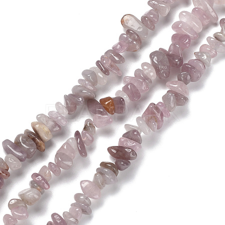 Natural Rose Quartz Beads Strands G-P497-03A-02-1