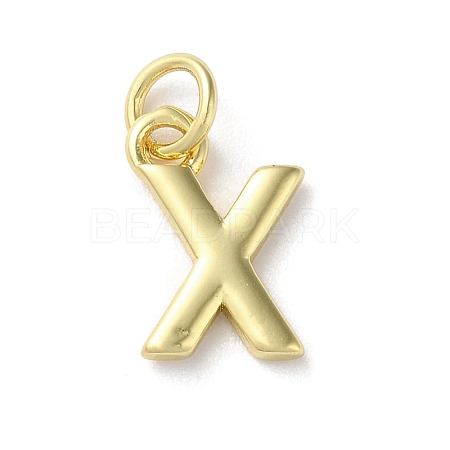 Rack Plating Brass Charms KK-P245-06G-X-1