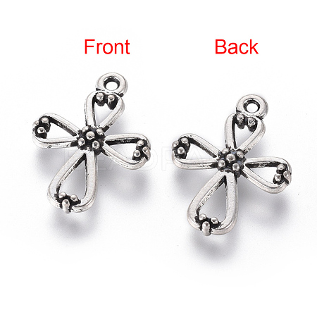 Tibetan Style Alloy Pendants X-LF1364Y-NF-1