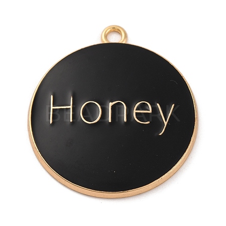 Alloy Enamel Pendants ENAM-M009-02D-02G-1