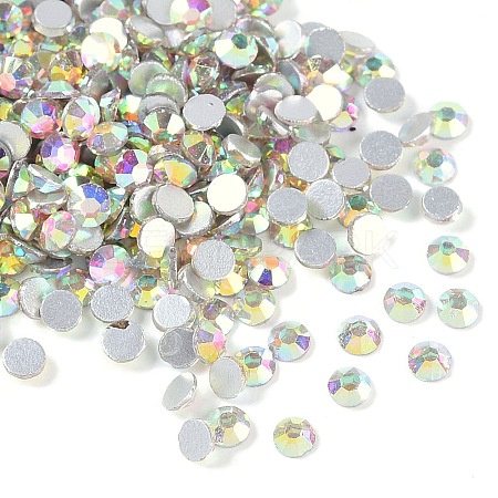 Glass Flat Back Rhinestone RGLA-C002-SS10-101-1