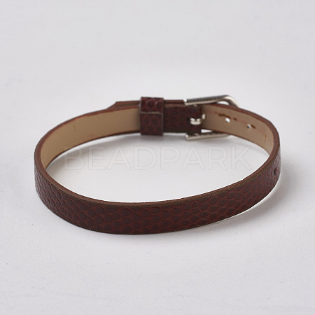 PU Leather Watch Band Strap BJEW-E350-11M-1