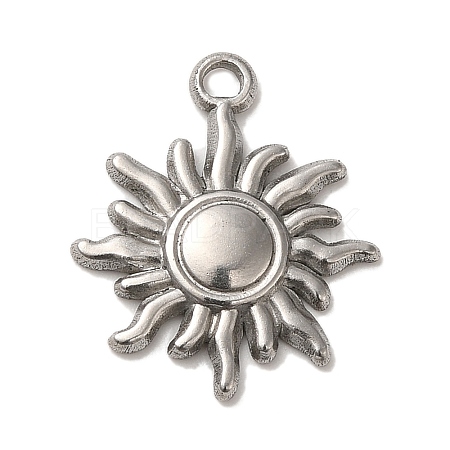 Non-Tarnish 304 Stainless Steel Pendants STAS-R223-09-1