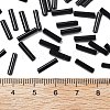 Opaque Glass Bugle Beads SEED-R028-2x9-C01-4