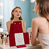 Portable Travel Velvet Pearl Necklaces Flap Carring Cases TP-WH0025-01B-5