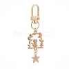 Alloy Enamel Pendants Decoration KEYC-JKC00429-5