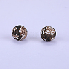 Printed Round Silicone Focal Beads SI-JX0056A-30-1