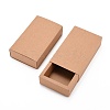 Kraft Paper Folding Box CON-WH0010-02A-A-1