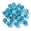 AB Color Plated Glass Beads EGLA-P059-02A-AB15-1