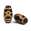 Tibetan Style dZi Beads TDZI-D010-02A-03-2