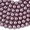 Eco-Friendly Dyed  Glass Pearl Round Beads Strands HY-A002-8mm-RB062-2