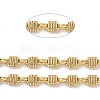 Brass Oval & Rectangle Link Chains CHC-K013-13G-2